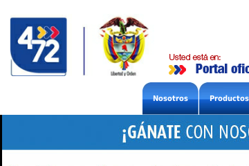 4-72 Postal de Colombia